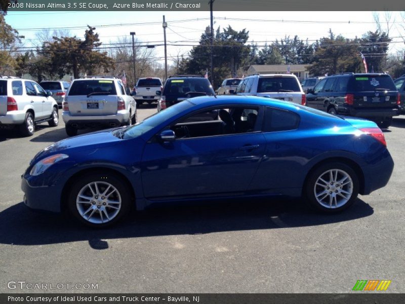 Azure Blue Metallic / Charcoal 2008 Nissan Altima 3.5 SE Coupe