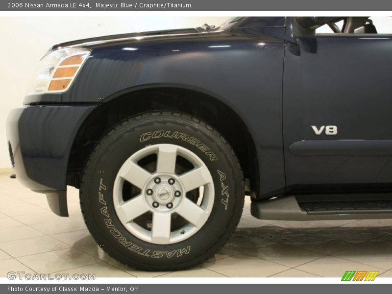 Majestic Blue / Graphite/Titanium 2006 Nissan Armada LE 4x4