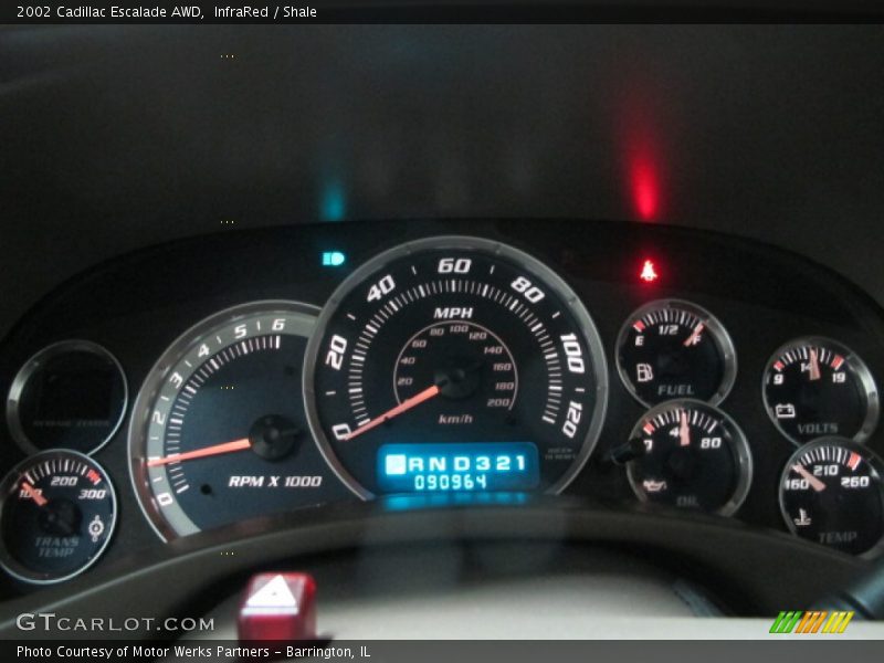 InfraRed / Shale 2002 Cadillac Escalade AWD