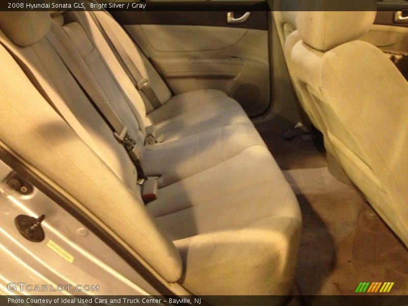 Bright Silver / Gray 2008 Hyundai Sonata GLS