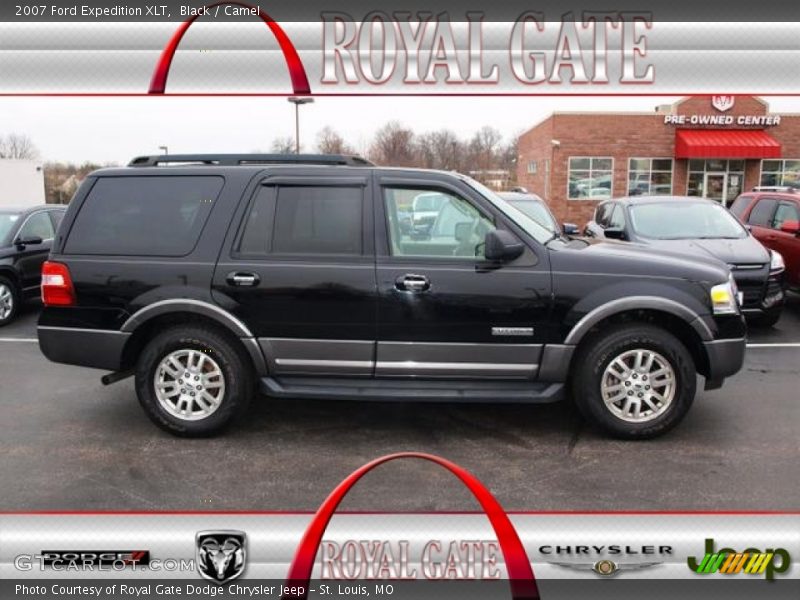 Black / Camel 2007 Ford Expedition XLT