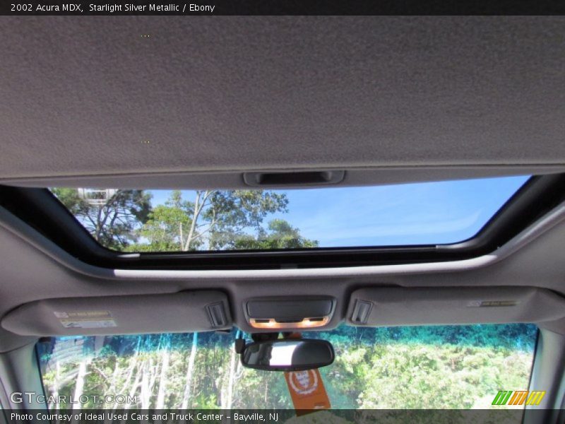Starlight Silver Metallic / Ebony 2002 Acura MDX