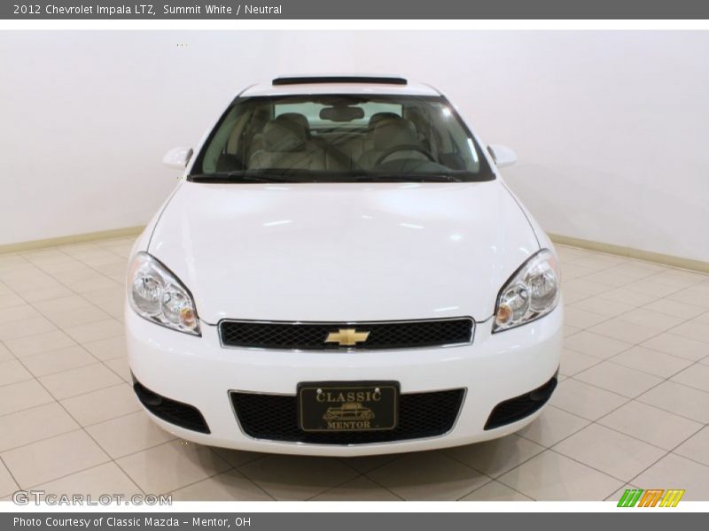 Summit White / Neutral 2012 Chevrolet Impala LTZ