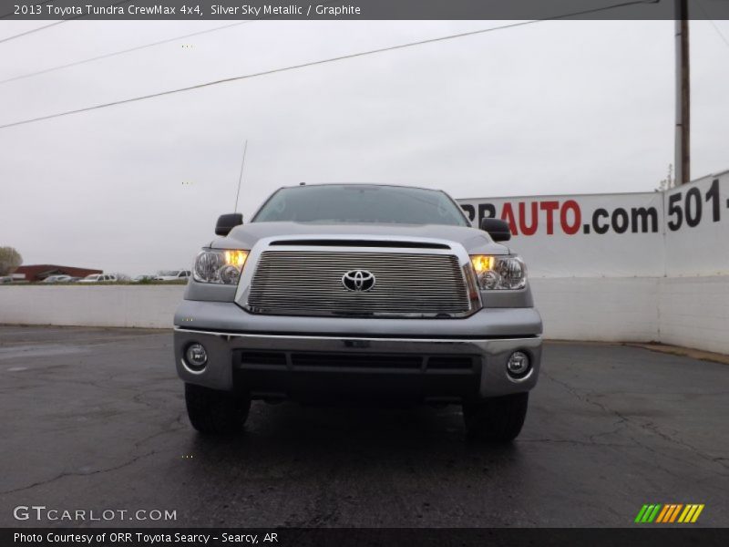 Silver Sky Metallic / Graphite 2013 Toyota Tundra CrewMax 4x4