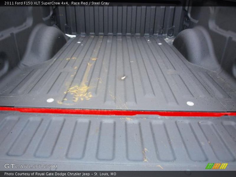 Race Red / Steel Gray 2011 Ford F150 XLT SuperCrew 4x4