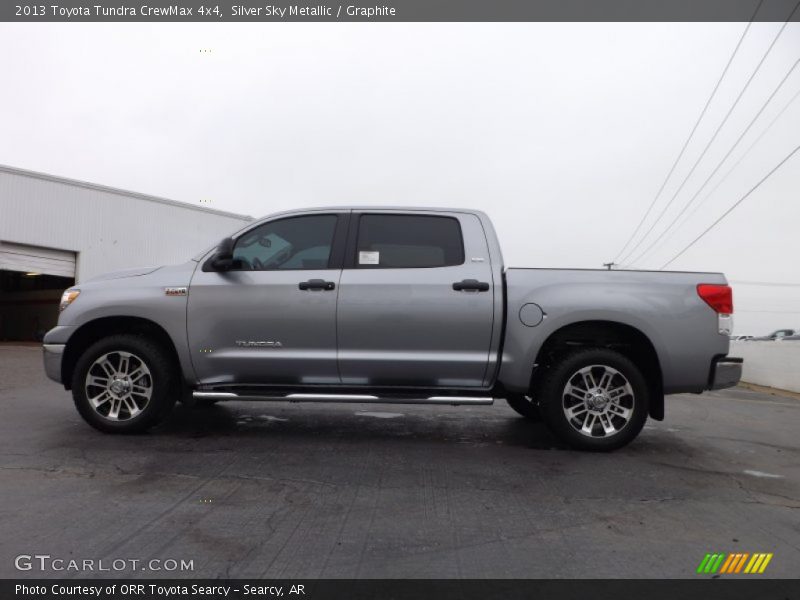 Silver Sky Metallic / Graphite 2013 Toyota Tundra CrewMax 4x4