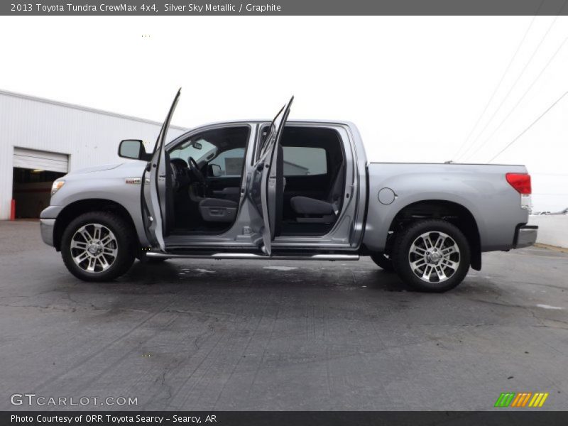 Silver Sky Metallic / Graphite 2013 Toyota Tundra CrewMax 4x4