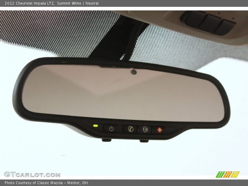 Summit White / Neutral 2012 Chevrolet Impala LTZ