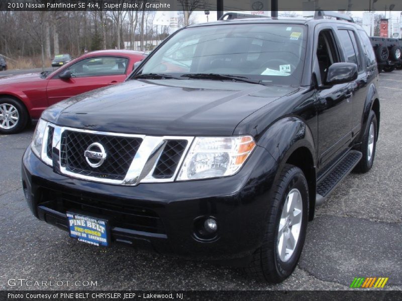 Super Black / Graphite 2010 Nissan Pathfinder SE 4x4