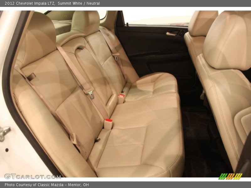 Summit White / Neutral 2012 Chevrolet Impala LTZ