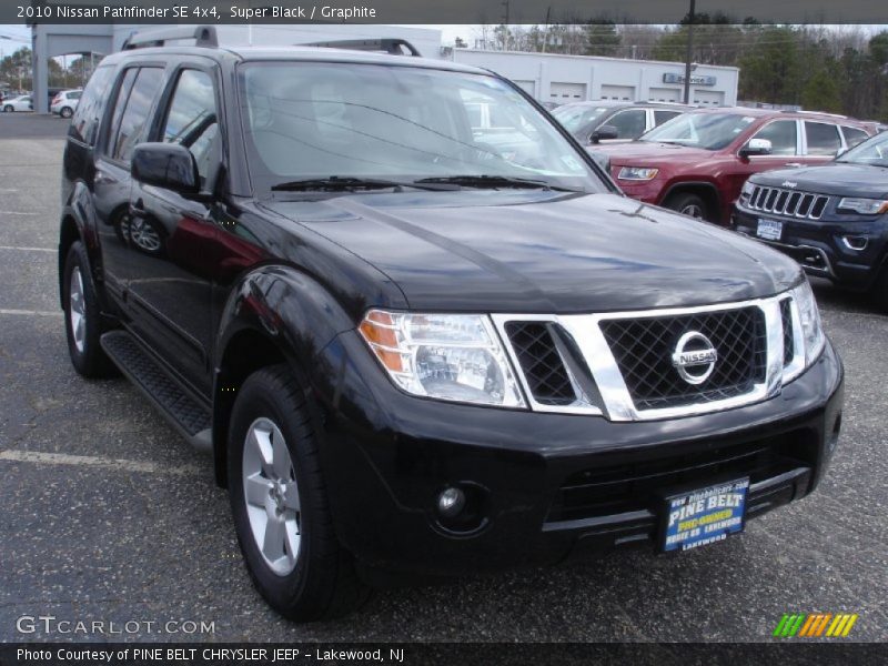 Super Black / Graphite 2010 Nissan Pathfinder SE 4x4