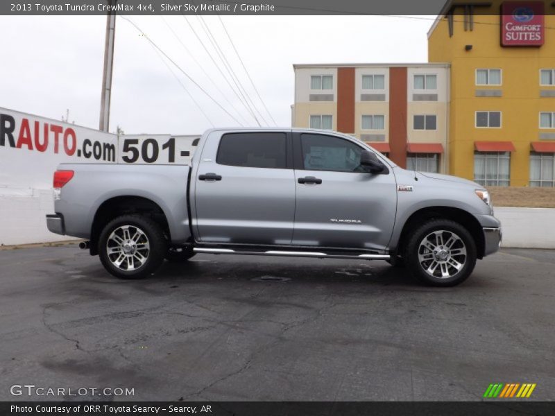 Silver Sky Metallic / Graphite 2013 Toyota Tundra CrewMax 4x4