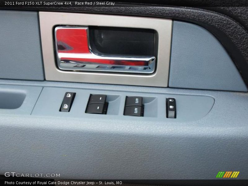 Race Red / Steel Gray 2011 Ford F150 XLT SuperCrew 4x4