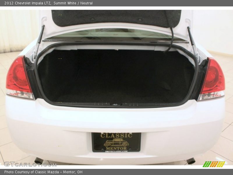 Summit White / Neutral 2012 Chevrolet Impala LTZ