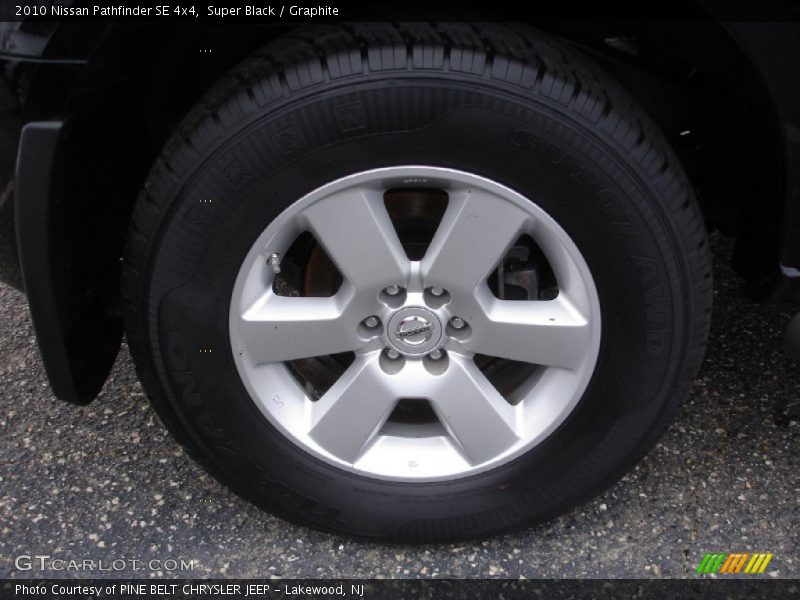 Super Black / Graphite 2010 Nissan Pathfinder SE 4x4