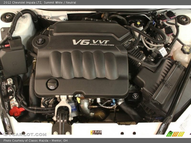 Summit White / Neutral 2012 Chevrolet Impala LTZ