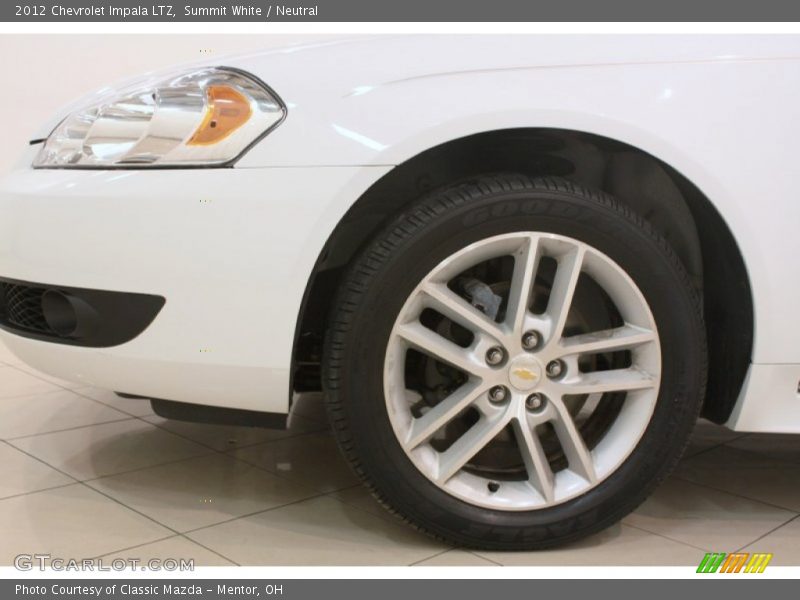 Summit White / Neutral 2012 Chevrolet Impala LTZ