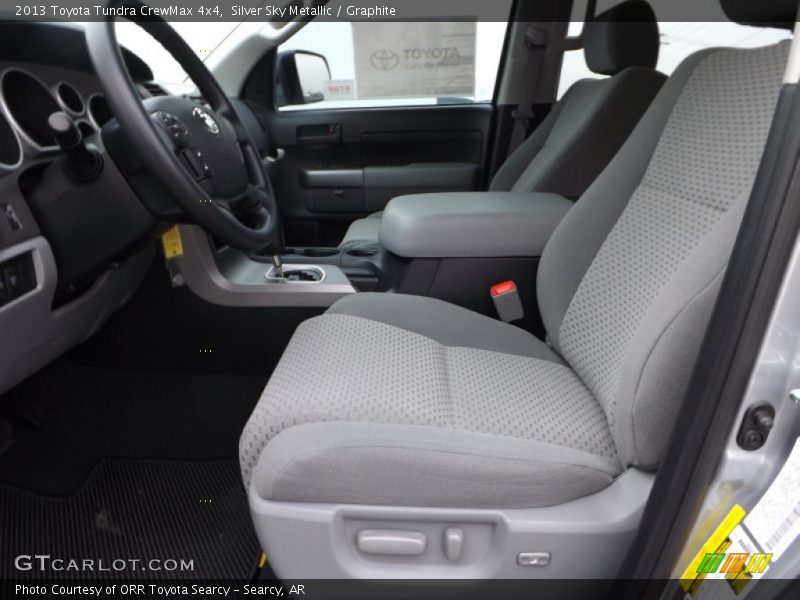 Silver Sky Metallic / Graphite 2013 Toyota Tundra CrewMax 4x4