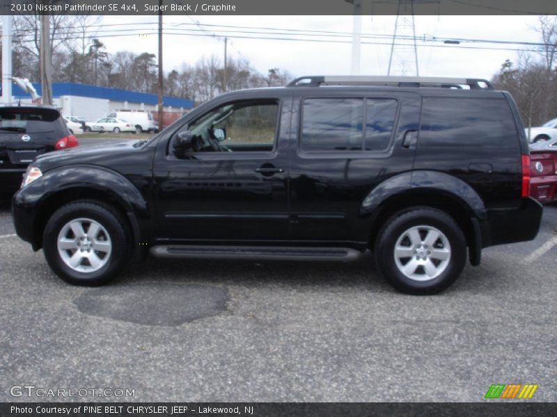 Super Black / Graphite 2010 Nissan Pathfinder SE 4x4