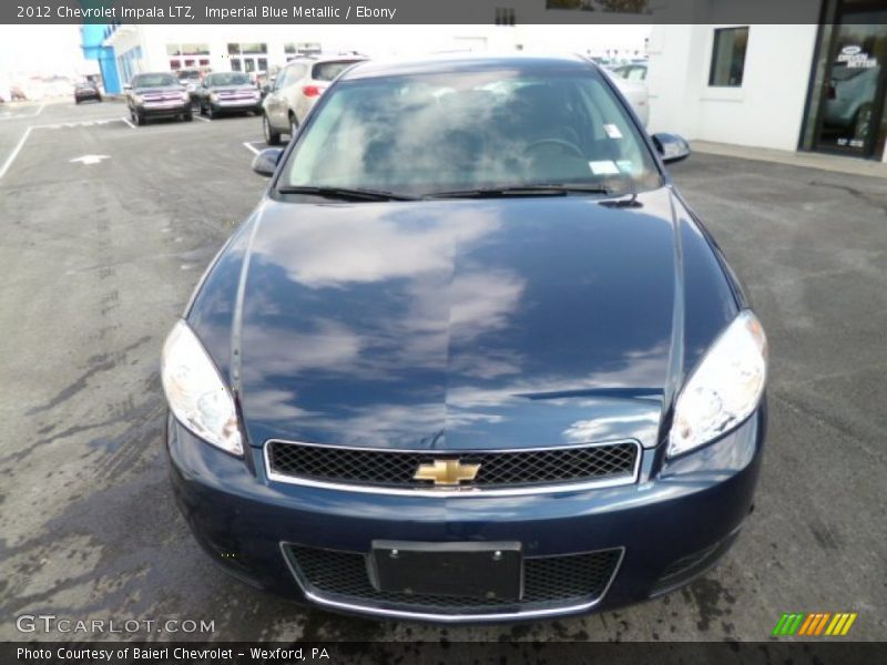 Imperial Blue Metallic / Ebony 2012 Chevrolet Impala LTZ