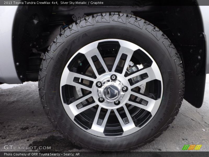 Silver Sky Metallic / Graphite 2013 Toyota Tundra CrewMax 4x4