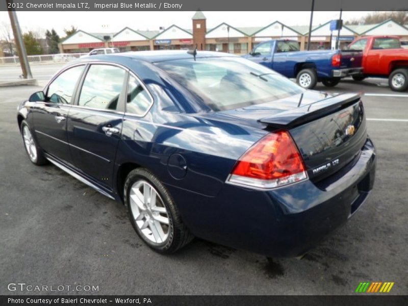 Imperial Blue Metallic / Ebony 2012 Chevrolet Impala LTZ