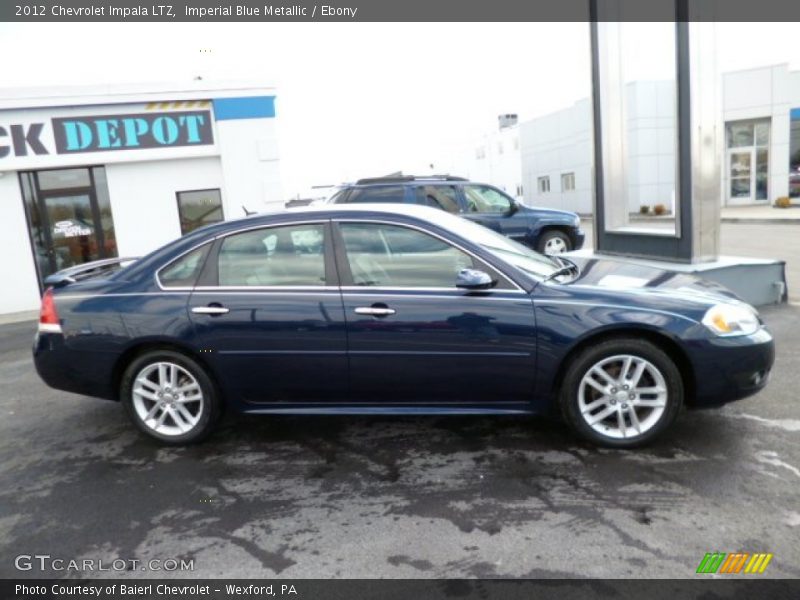 Imperial Blue Metallic / Ebony 2012 Chevrolet Impala LTZ