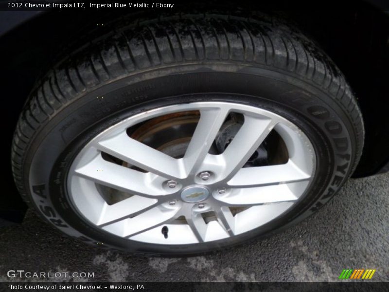Imperial Blue Metallic / Ebony 2012 Chevrolet Impala LTZ