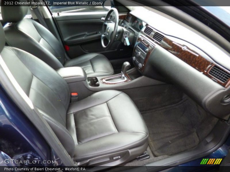 Imperial Blue Metallic / Ebony 2012 Chevrolet Impala LTZ