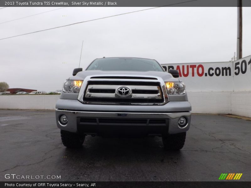 Silver Sky Metallic / Black 2013 Toyota Tundra TSS CrewMax