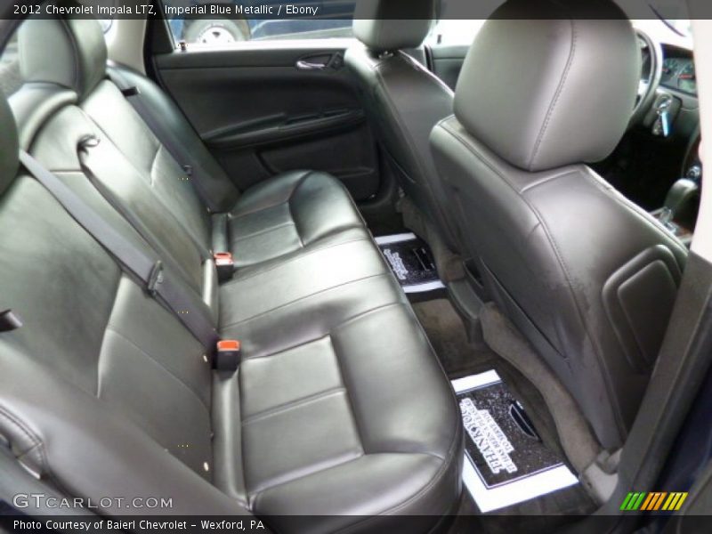 Imperial Blue Metallic / Ebony 2012 Chevrolet Impala LTZ