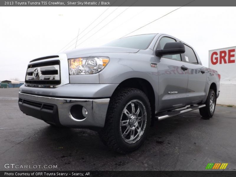 Silver Sky Metallic / Black 2013 Toyota Tundra TSS CrewMax