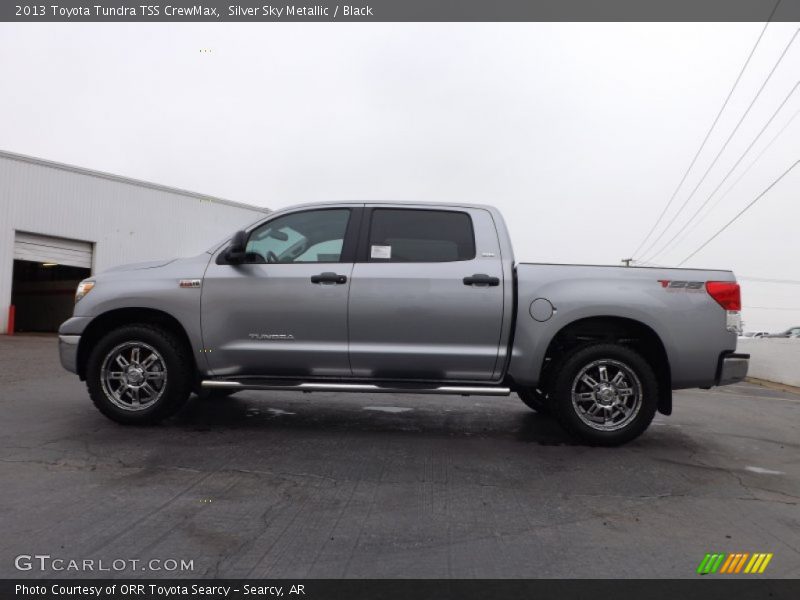 Silver Sky Metallic / Black 2013 Toyota Tundra TSS CrewMax