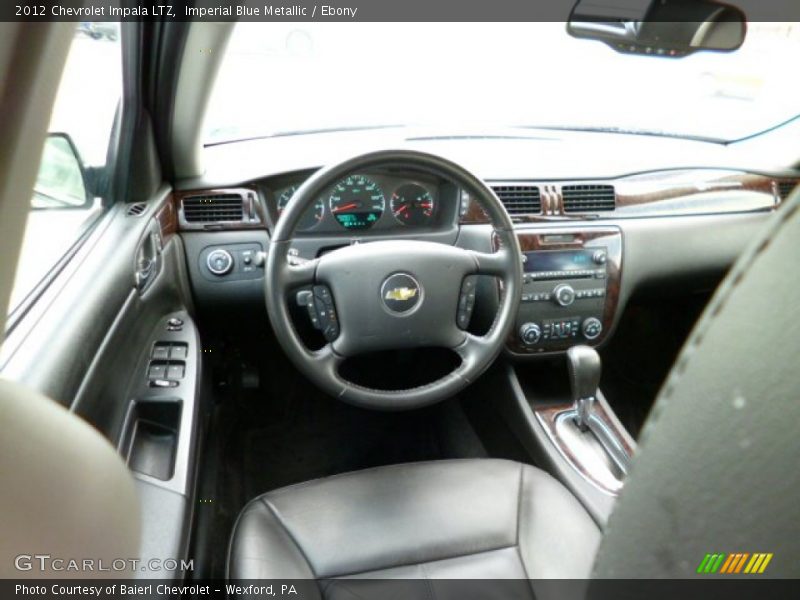 Imperial Blue Metallic / Ebony 2012 Chevrolet Impala LTZ