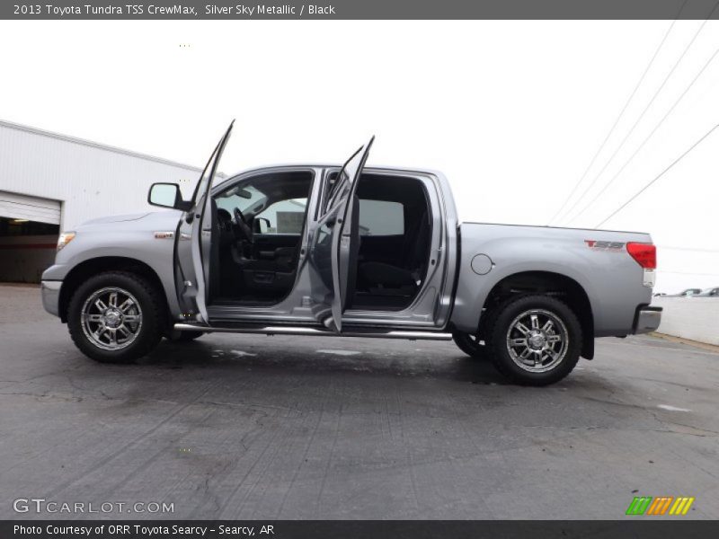 Silver Sky Metallic / Black 2013 Toyota Tundra TSS CrewMax