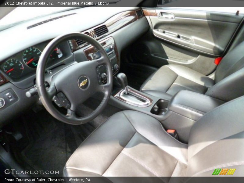Imperial Blue Metallic / Ebony 2012 Chevrolet Impala LTZ