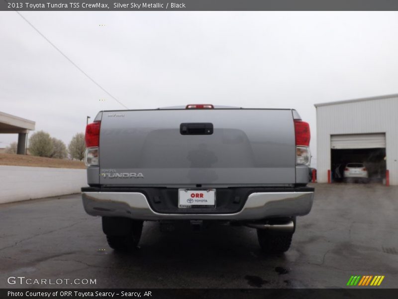 Silver Sky Metallic / Black 2013 Toyota Tundra TSS CrewMax