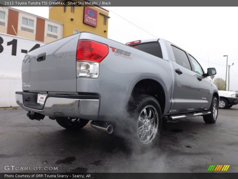 Silver Sky Metallic / Black 2013 Toyota Tundra TSS CrewMax