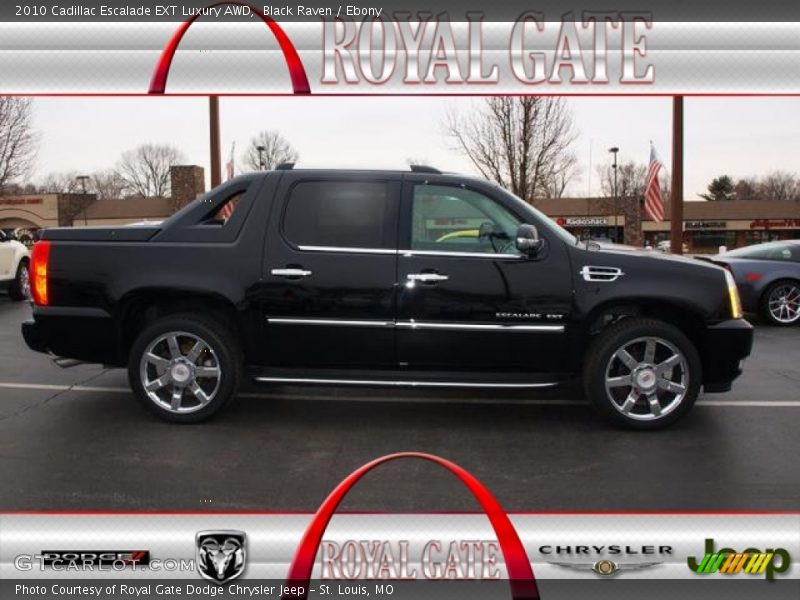 Black Raven / Ebony 2010 Cadillac Escalade EXT Luxury AWD
