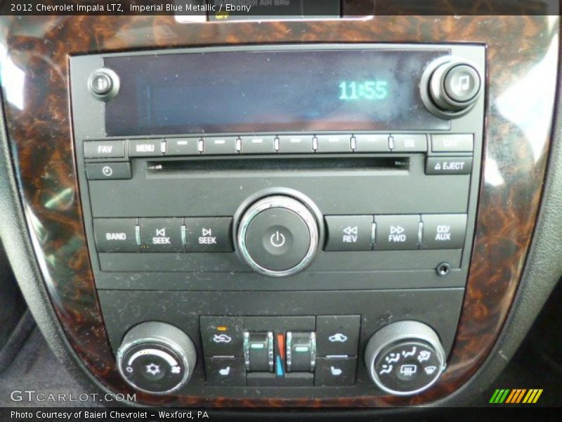 Imperial Blue Metallic / Ebony 2012 Chevrolet Impala LTZ
