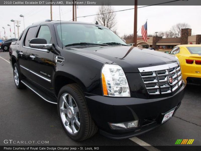 Black Raven / Ebony 2010 Cadillac Escalade EXT Luxury AWD