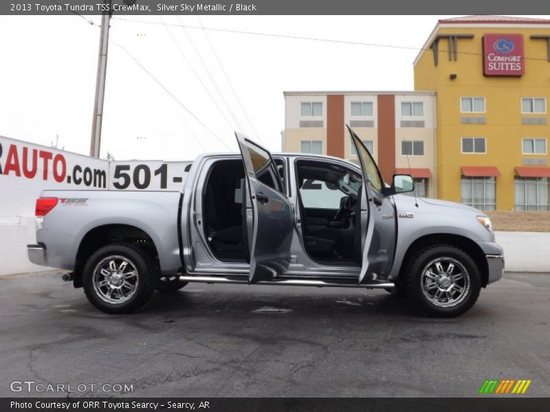 Silver Sky Metallic / Black 2013 Toyota Tundra TSS CrewMax