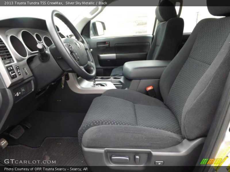 Silver Sky Metallic / Black 2013 Toyota Tundra TSS CrewMax
