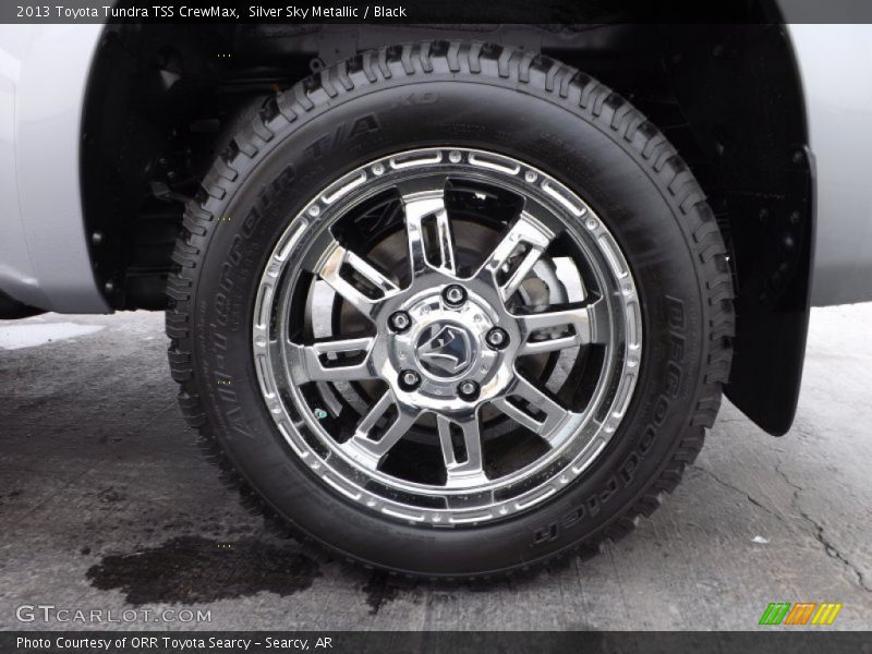 Silver Sky Metallic / Black 2013 Toyota Tundra TSS CrewMax