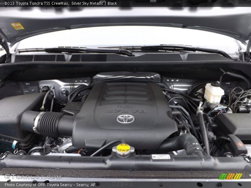 Silver Sky Metallic / Black 2013 Toyota Tundra TSS CrewMax