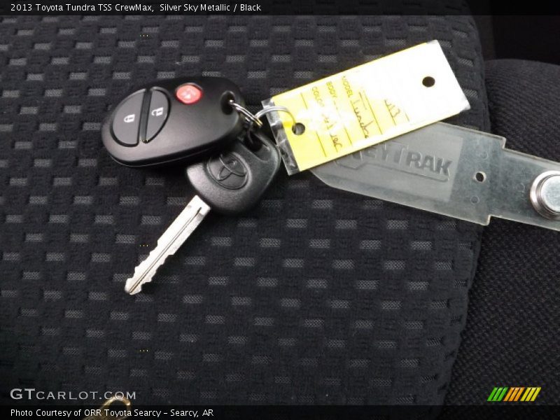 Silver Sky Metallic / Black 2013 Toyota Tundra TSS CrewMax