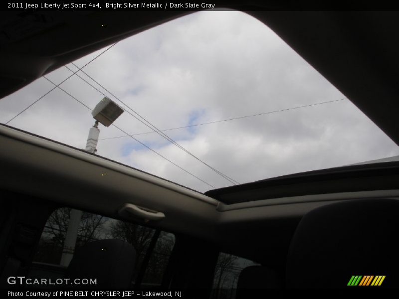Bright Silver Metallic / Dark Slate Gray 2011 Jeep Liberty Jet Sport 4x4