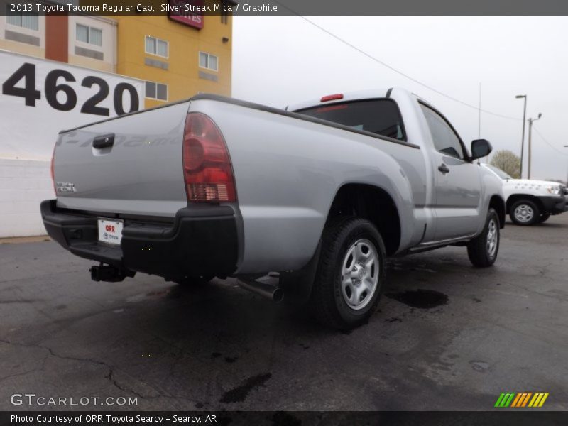 Silver Streak Mica / Graphite 2013 Toyota Tacoma Regular Cab