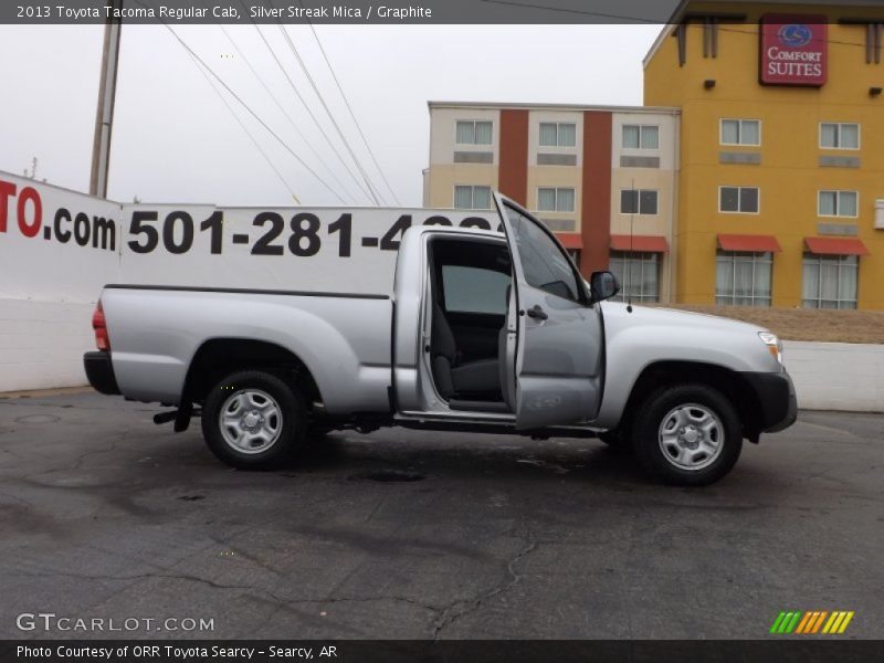 Silver Streak Mica / Graphite 2013 Toyota Tacoma Regular Cab