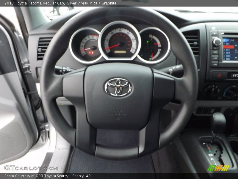 Silver Streak Mica / Graphite 2013 Toyota Tacoma Regular Cab